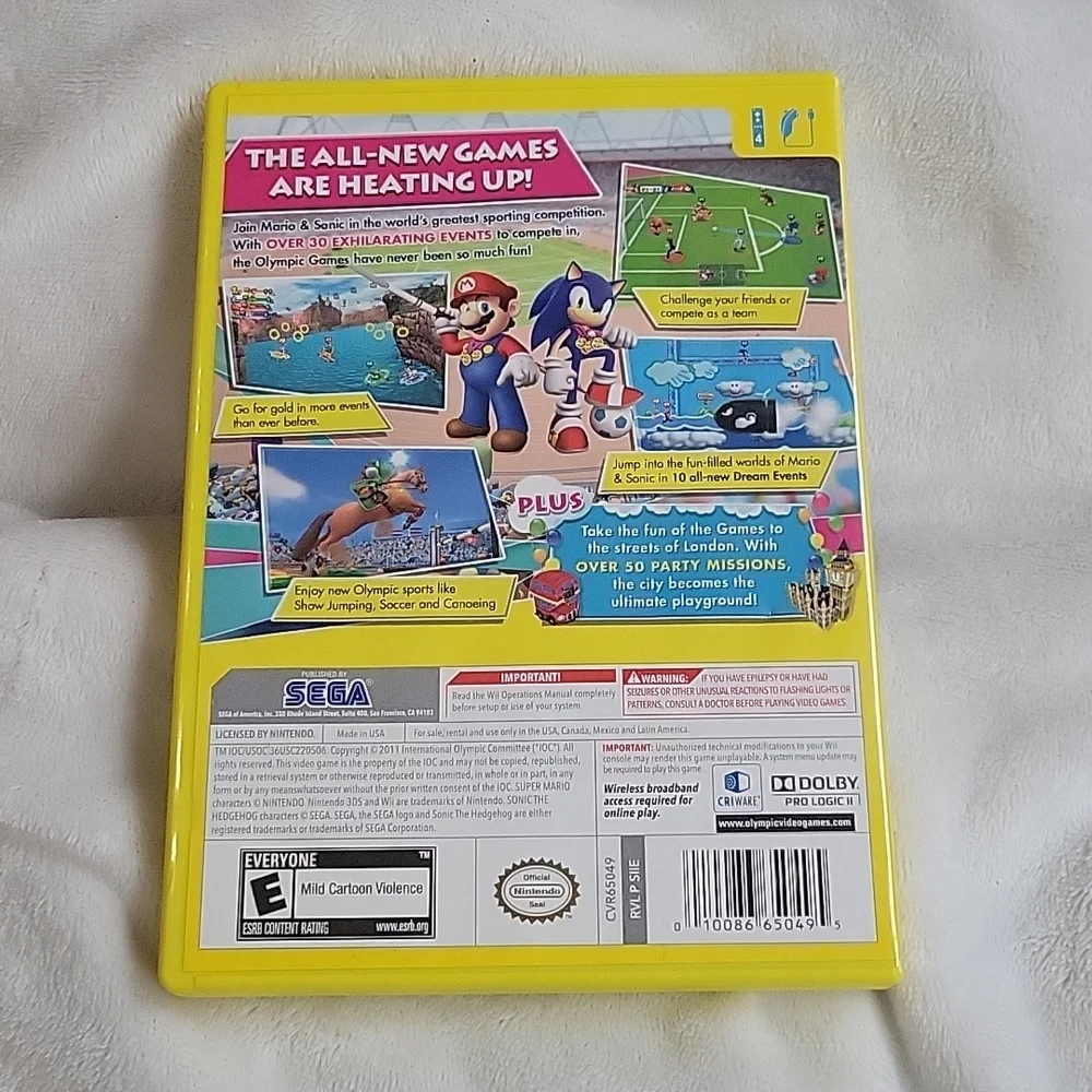 Nintendo wii mario